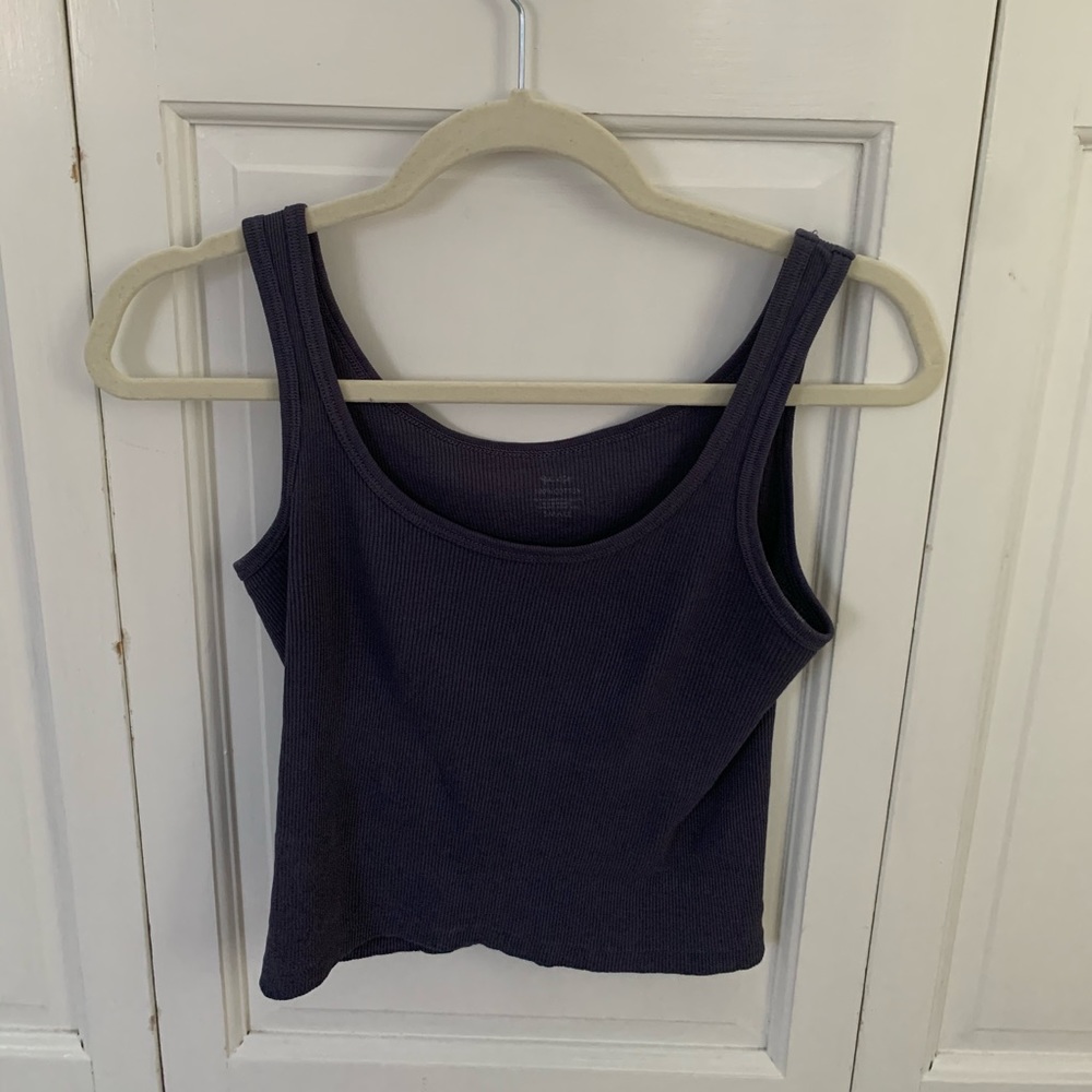 Grey Blue Brandy Melville Tank